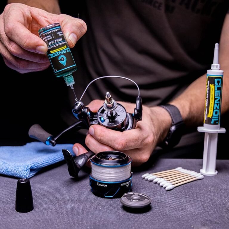 Fishing Reel Oil Buildup Affecting Performance