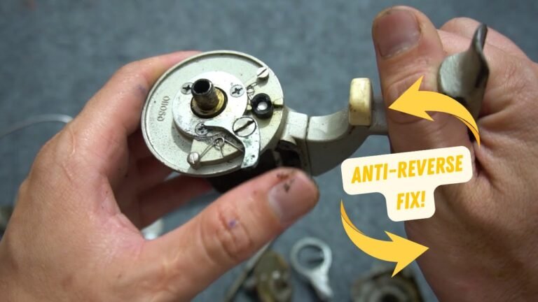 Fishing Reel Anti Reverse Failing How to Fix