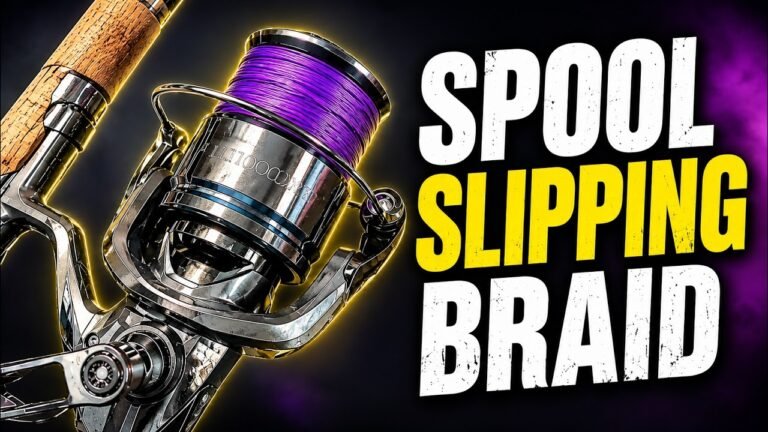 Fishing Line Slipping on Reel Spool