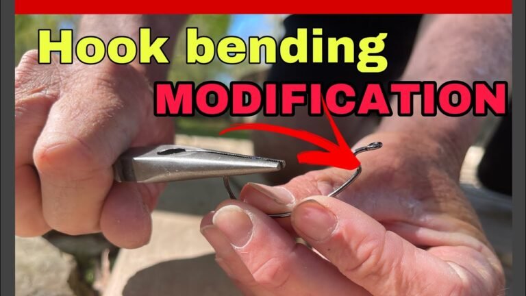 Fishing Hook Bending During a Fight