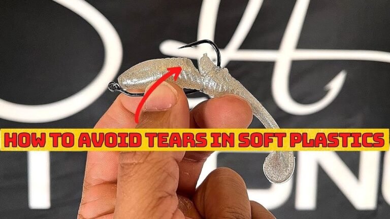 Fishing Lure Soft Plastic Tearing